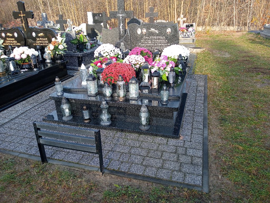 Grób Wanda Zawiska