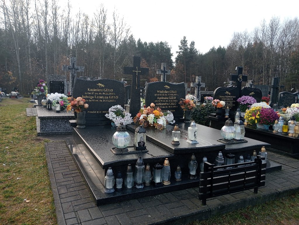 Grób Kazimierz Gelo
